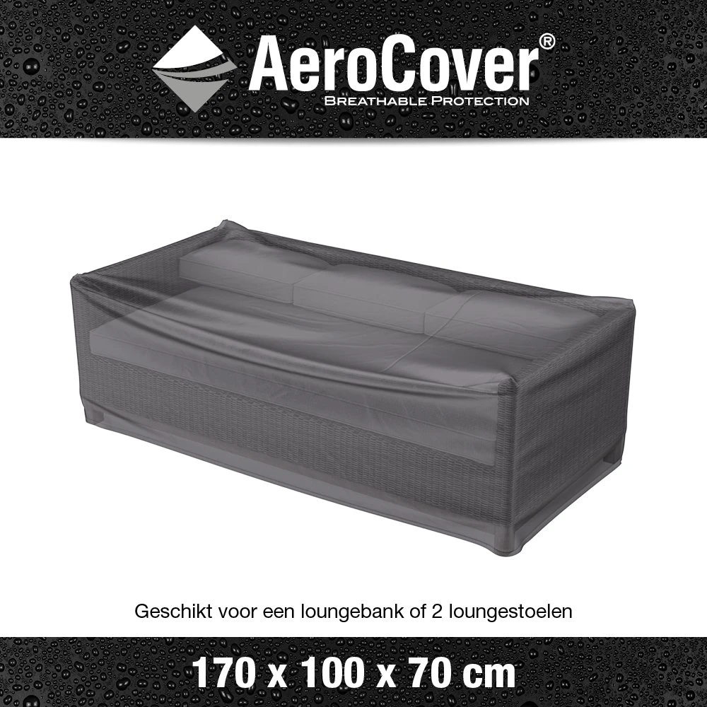 AeroCover Loungebankhoes 170 X 100 X 70 Cm 3 AeroCover Loungebankhoes 170 X 100 X 70 Cm - Afbeelding 3