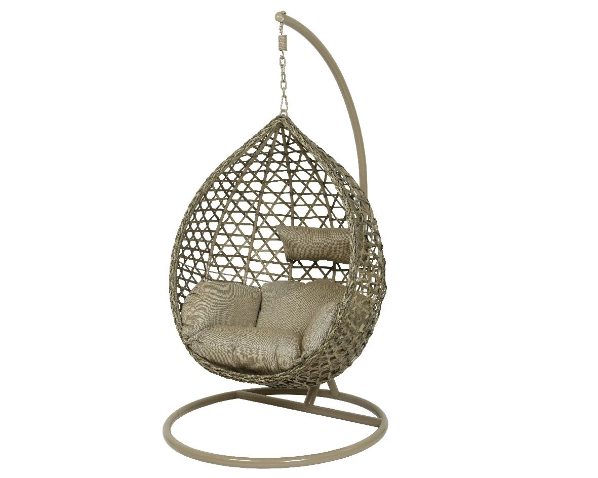 Montreal Hang-ei Wicker Taupe - Ø 105 X H 186 Cm 1 Montreal Hang-ei Wicker Taupe - Ø 105 X H 186 Cm