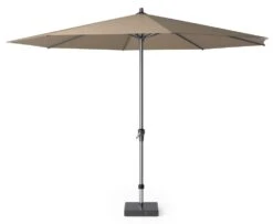 Platinum Middenstokparasol Riva Ø 350 Cm Taupe