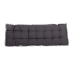 Palletkussen RAFFELED Dark Grey - 120 X 40 X 8 Cm