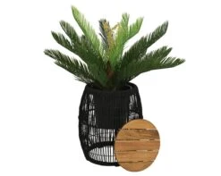 Seville Bijzet Tuintafel Zwart - Ø 40 X H 49 Cm -Tuin & Buiten seville bijzet tuintafel zwart 40 x h 49 cm 1181x944 623469c004b51 l